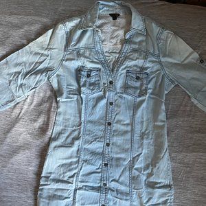 G by Guess Denim Dress - L